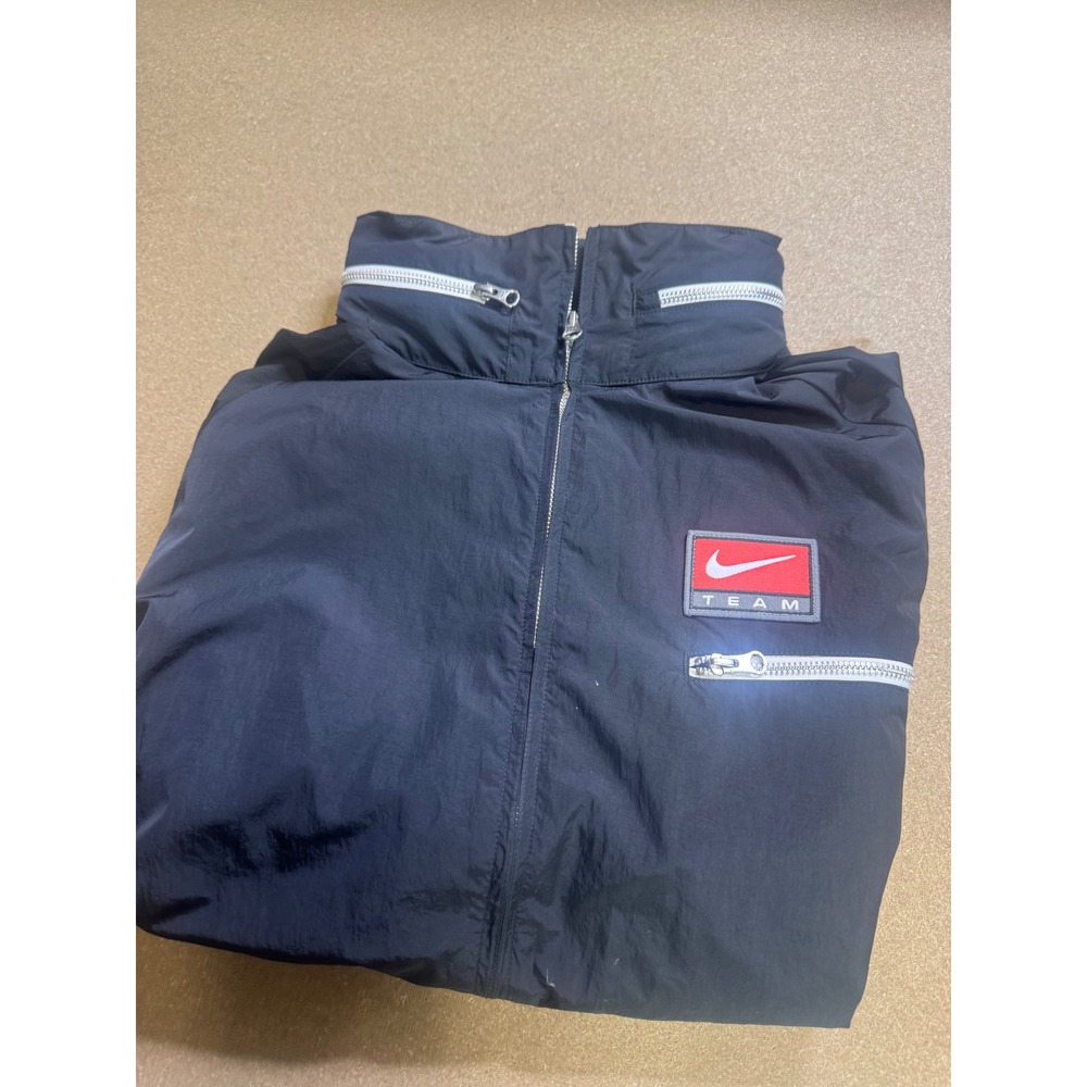 Nike Team Shoe Dog Nike Grand Prix 2023 Windbreaker Jacket Men XL Black Full Zip